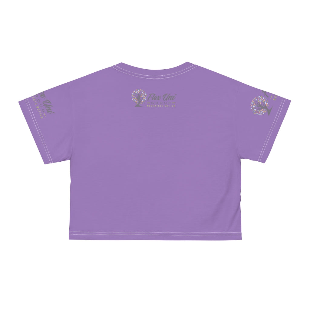AOP Crop Tee