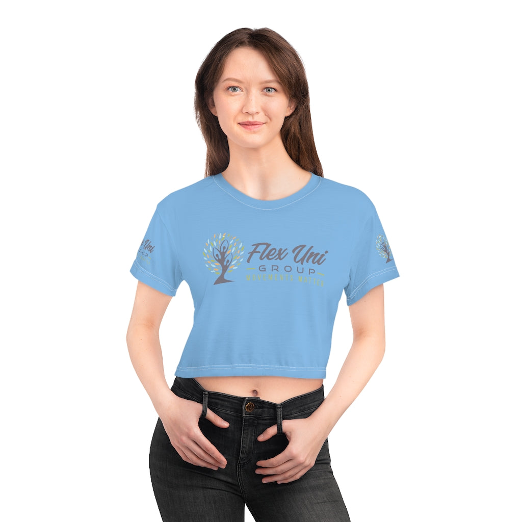 AOP Crop Tee