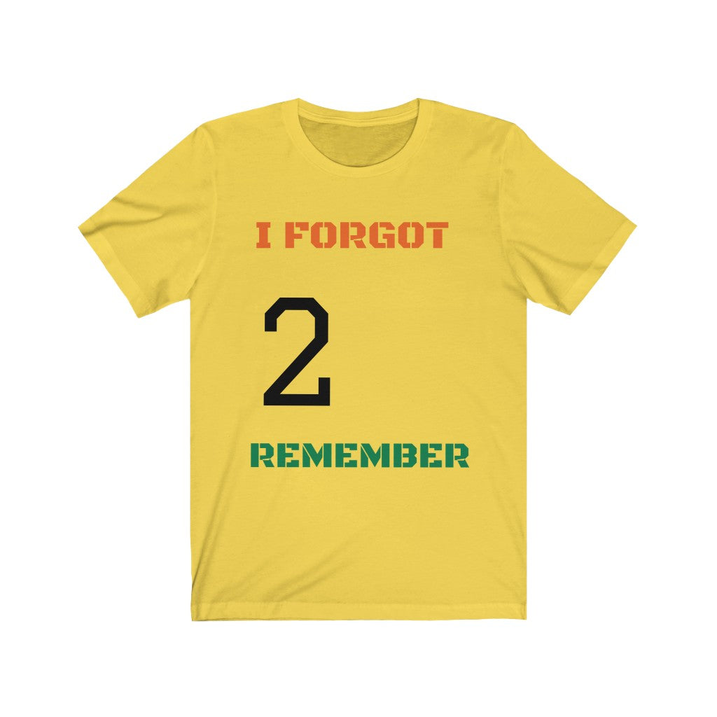 Unisex Jersey Short Sleeve Tee