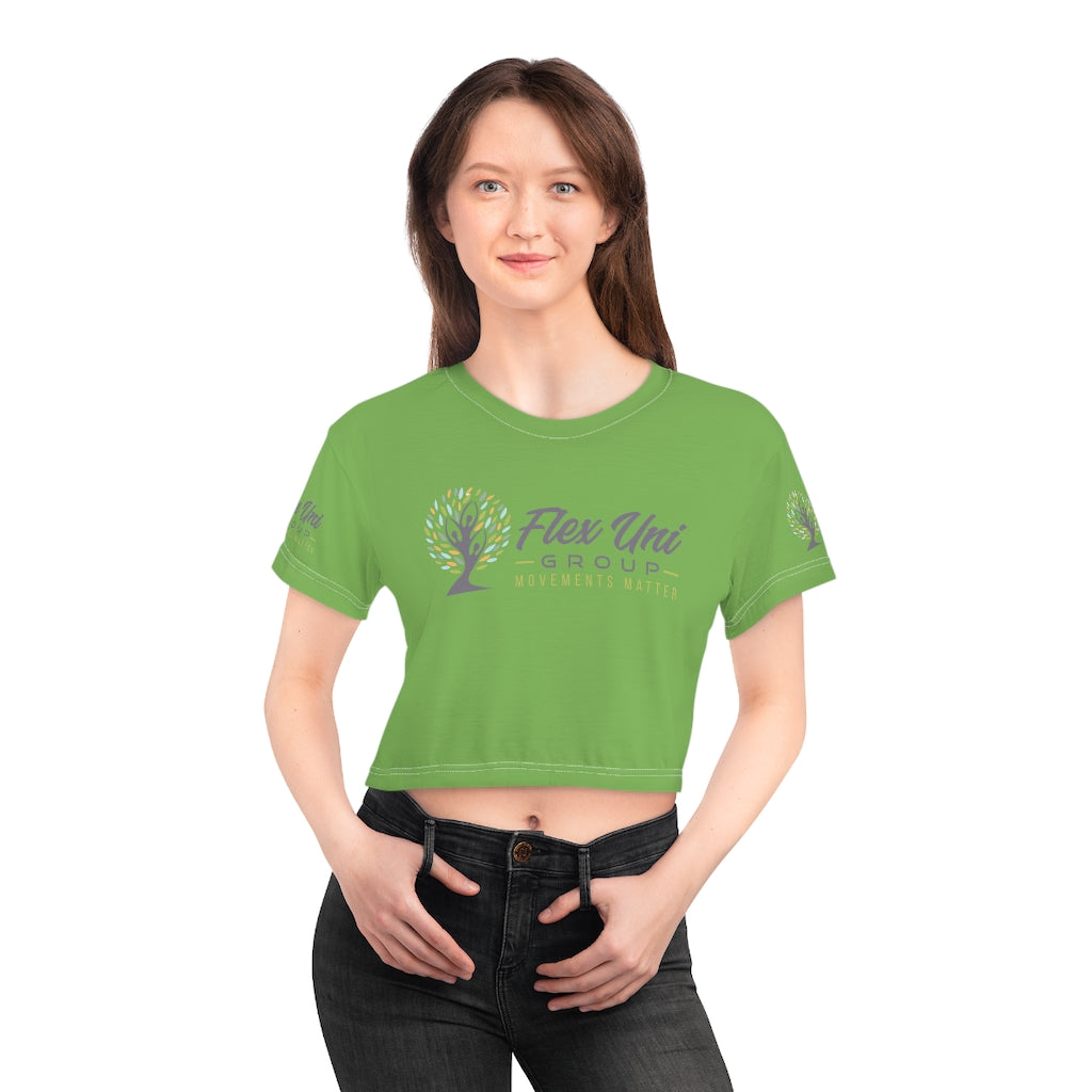 AOP Crop Tee