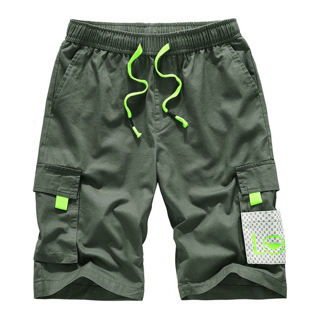 2020 Mens shorts Newest Summer Casual Shorts Men Cotton Fashion Hip Hop Men Ribbons Design Shorts Male Shorts homme plus size