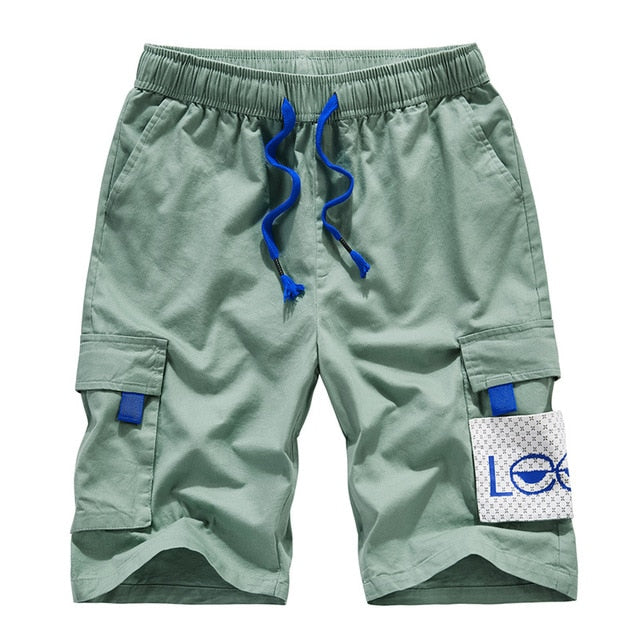 2020 Mens shorts Newest Summer Casual Shorts Men Cotton Fashion Hip Hop Men Ribbons Design Shorts Male Shorts homme plus size