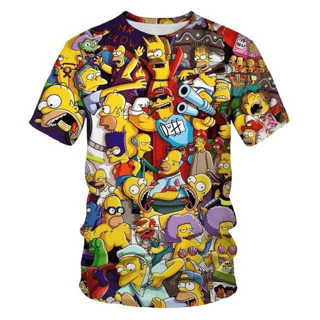 2021 summer hot sale men's and women's T-shirt fashion 3D printing fashion casual sports T-shirt short sleeve O-neck breathable