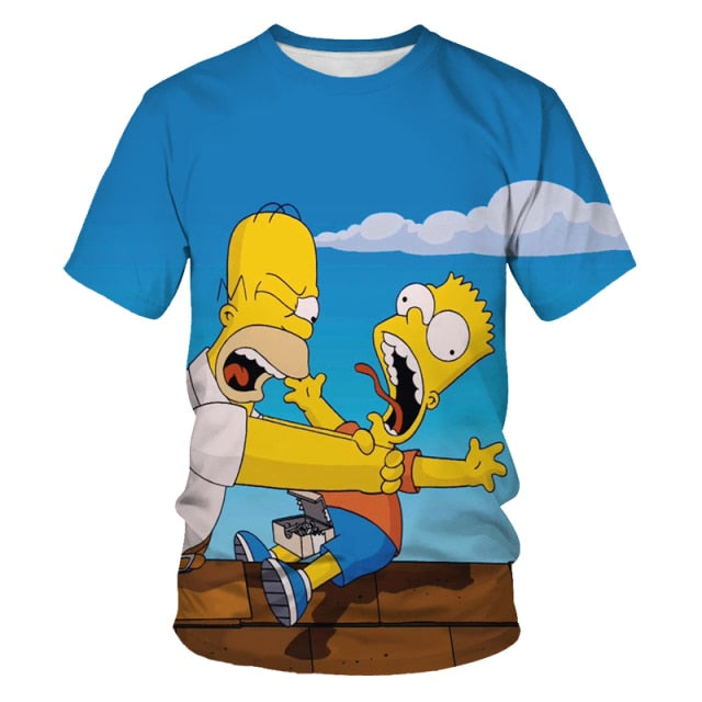 2021 summer hot sale men's and women's T-shirt fashion 3D printing fashion casual sports T-shirt short sleeve O-neck breathable