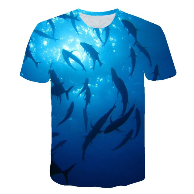 2021 Summer Fishing Graphic t-shirt For Men Fashion Casual Natural Style Pattern T-shirt New 3D Print Sport Short Sleeve t-shirt