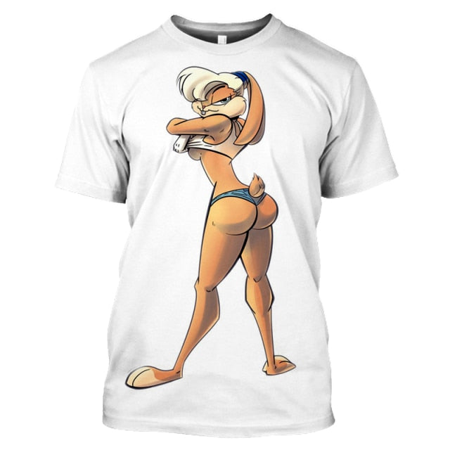 2021 summer new men's O-neck short-sleeved T-shirt fashion 3D printing polyester large size animal cartoon children's shirt