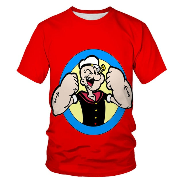 2021 Summer Hot Sale Men's and Women's T-shirt Fashion 3D Handsome funny Casual Sports T-shirt Short Sleeve O-neck T-shirt