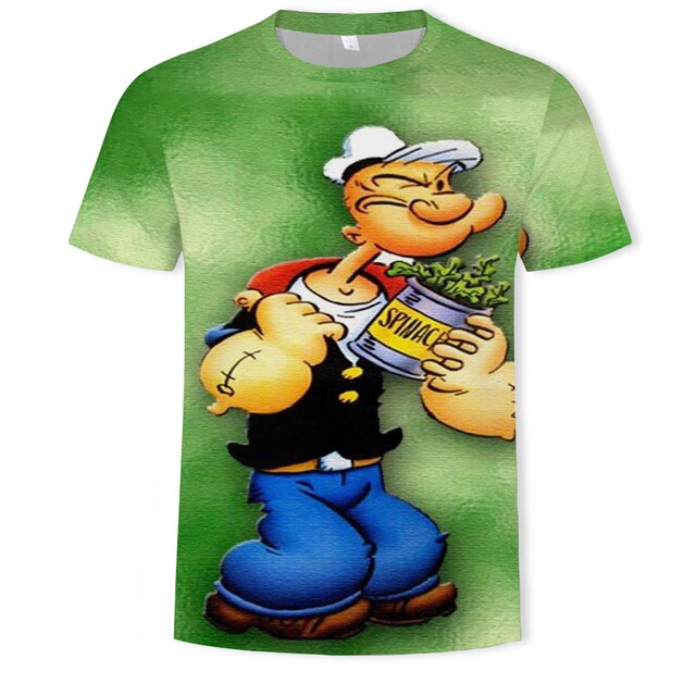 2021 Summer Hot Sale Men's and Women's T-shirt Fashion 3D Handsome funny Casual Sports T-shirt Short Sleeve O-neck T-shirt