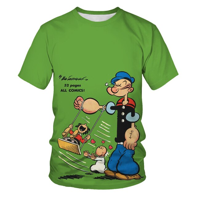 2021 Summer Hot Sale Men's and Women's T-shirt Fashion 3D Handsome funny Casual Sports T-shirt Short Sleeve O-neck T-shirt