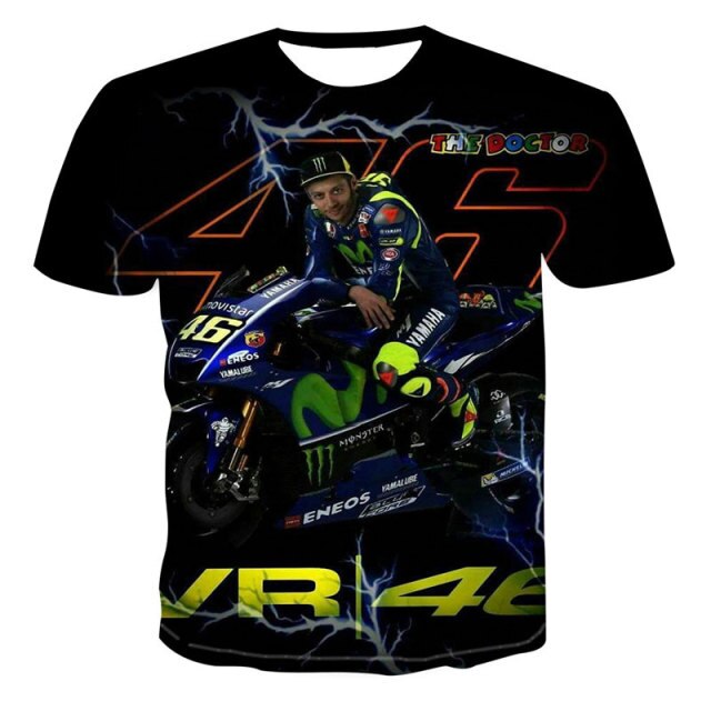 2021 Motorcycle Racer graphic t shirts For Men 3D Print Cool Locomotive Pattern T-shirt Summer Fashion Casual Streetwear Tees