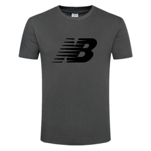 2021 New 3D Printed Shirt Sports Loose And Breathable Men'S Short-Sleeved Printed Letters Oversized Casual T-Shirt